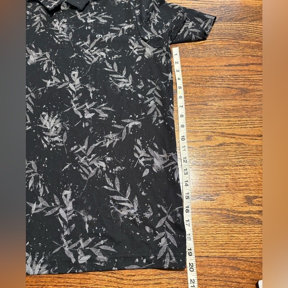 Travis‎ Mathew | Gray White Patterned Polo Sz XL - Picture 4 of 7